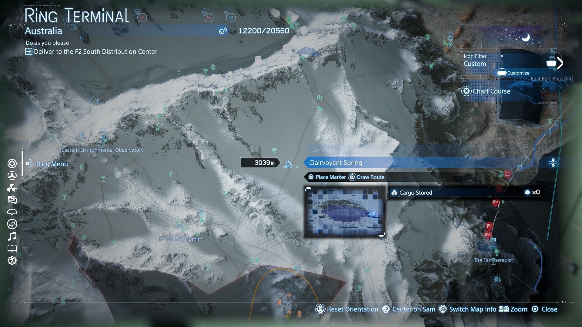 Clairvoyant Spring's whereabouts (Image via Sportskeeda Gaming || Sony Interactive Entertainment)